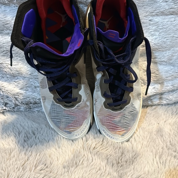 Nike Men”s Air Jordan XXXVII Basketball Shoes Size 11 Light Bone/Black - Picture 8 of 9